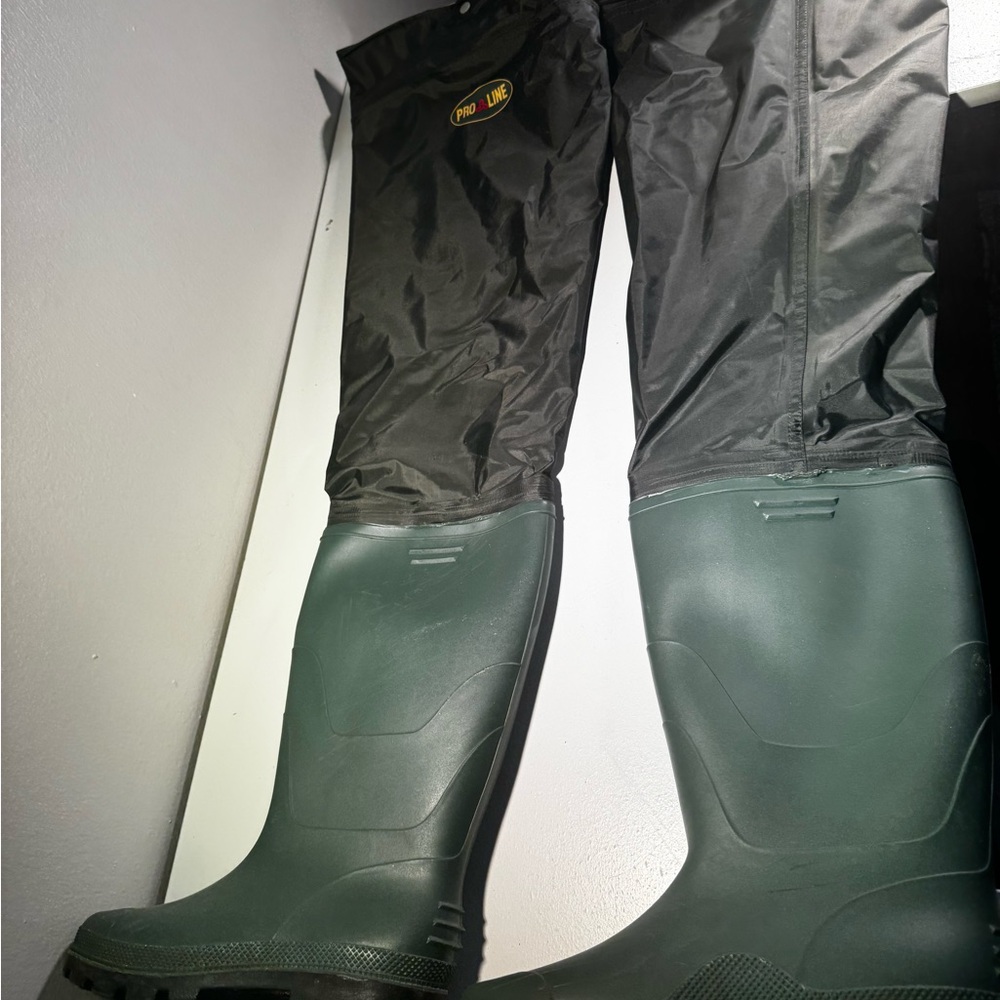 Pro Line Men's Green Waterproof Boots